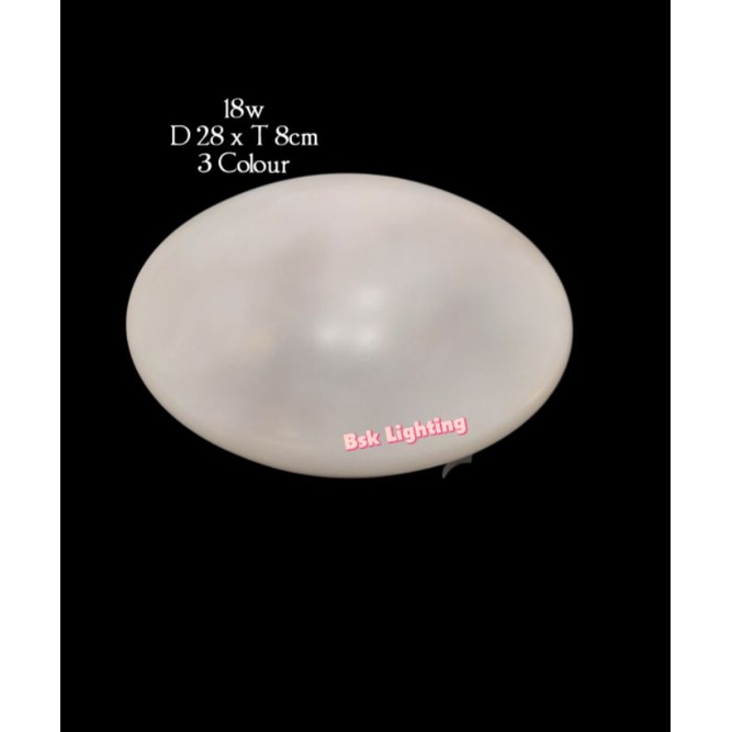 Lampu Plafon Baret Acrilic Bulat