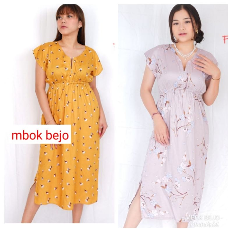 BAJU TIDUR DRESS DASTER BUSUI MENYUSUI HAVANA BAHAN ADEM LONGGAR MURAH