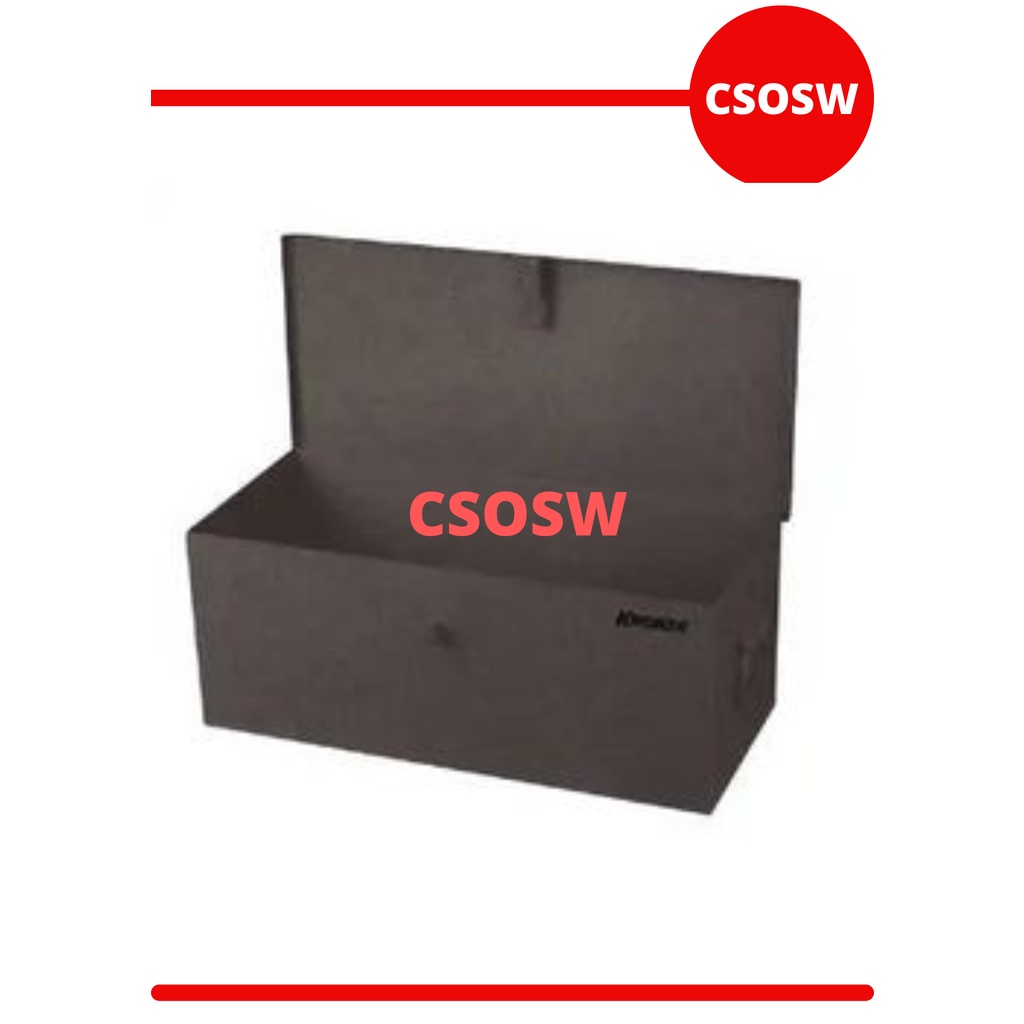 Krisbow Kotak Perkakas Metal Hitam Jobsite Black Tool Box 72x31x28