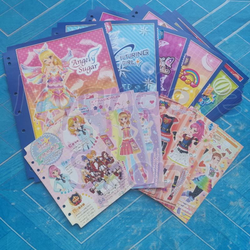 

Aikatsu Index Pembatas Buku Binder Official Bergambar Jepang Angely Sugar Futuring Girl Spicy Ageha Happy Rainbow Love Moonrise Vivid Kiss Dreaming Crown Sangria Rosa Ichigo Hoshimiya Aoi Kiriya Ran Shibuki Mizuki Kanzaki Akari Ozora Sumire Hikami Booklet