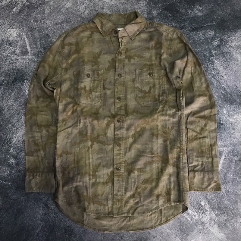 Flanel Camo Uniqlo