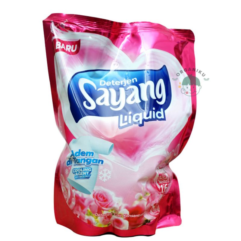 Deterjen Sayang Liquid Aroma Rose 1,6 Liter