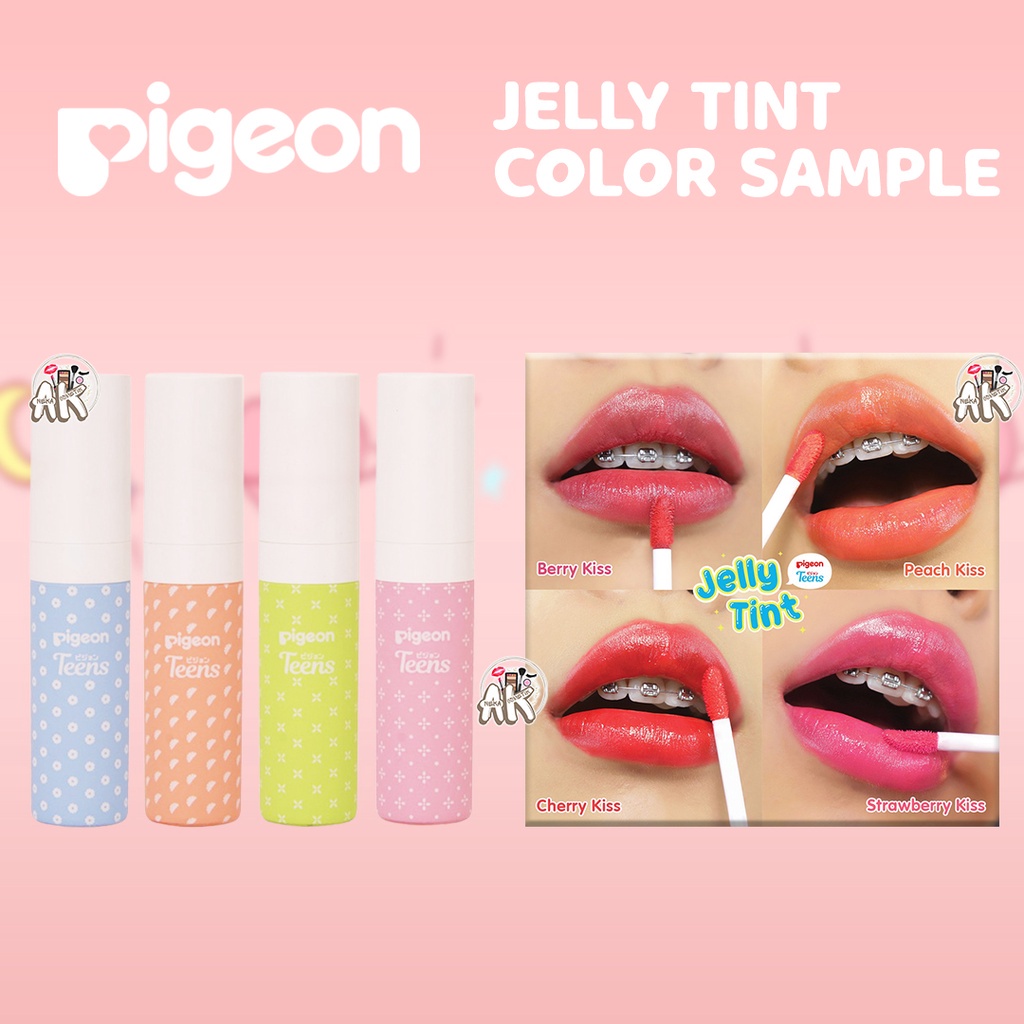 𝐑𝐀𝐃𝐘𝐒𝐀 - PIGEON Teens Jelly Tint | Lip Tint | Lip and Cheeck Pelembab Bibir