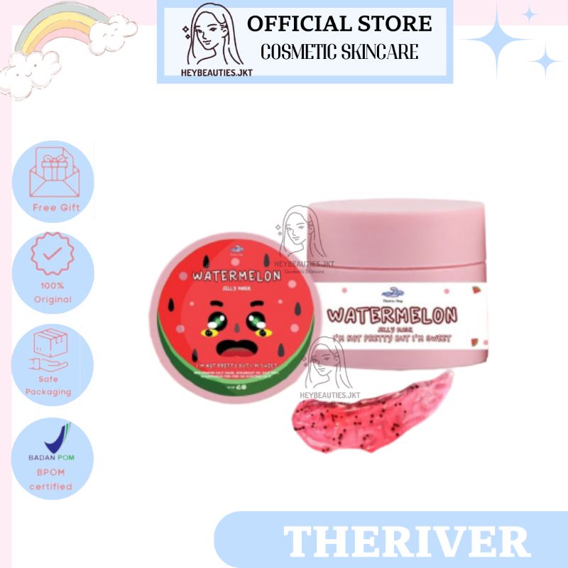 [READY] Watermelon Jelly Mask by Theriver_shop