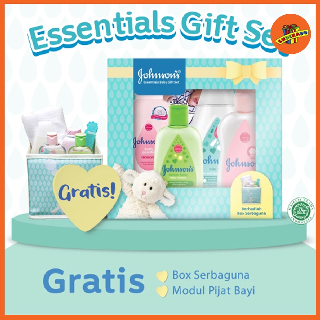 JOHNSON'S ESSENTIAL BABY GIFT SET BOX