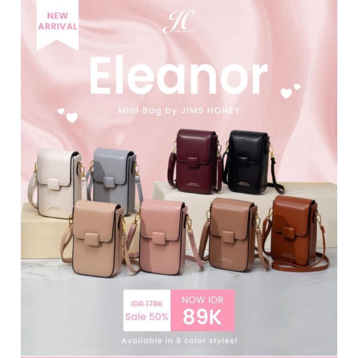Jims Honey - Eleanor Mini Bag Tas Selempang Wanita Eleanor Bag Jims Honey