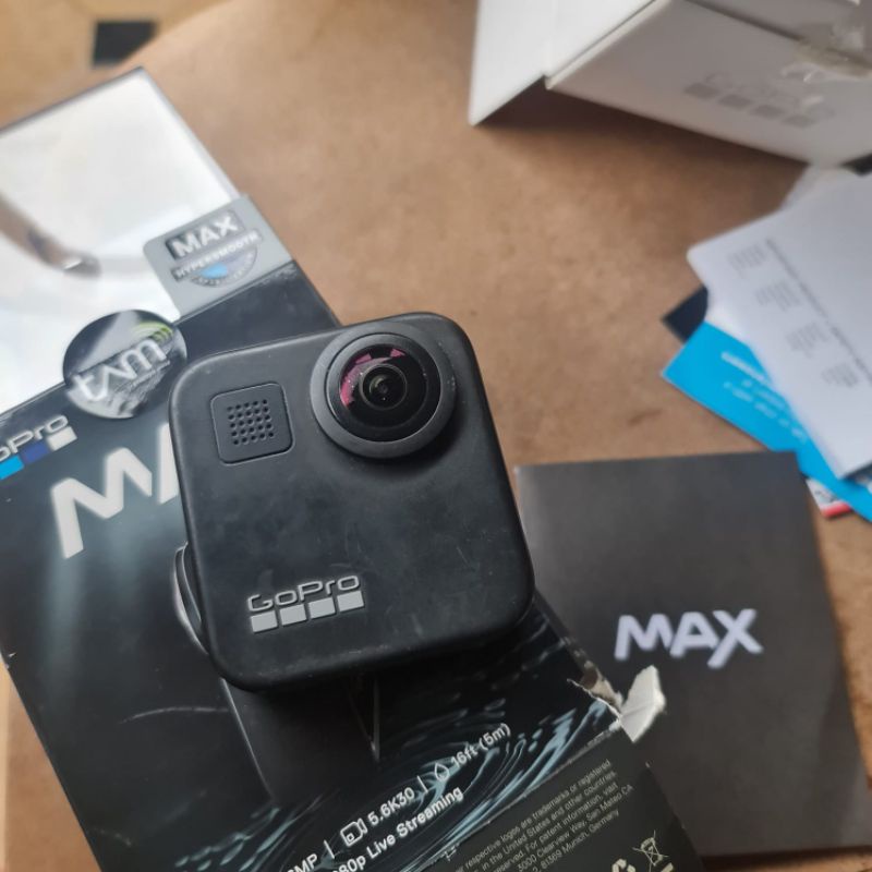 Gopro max second mati