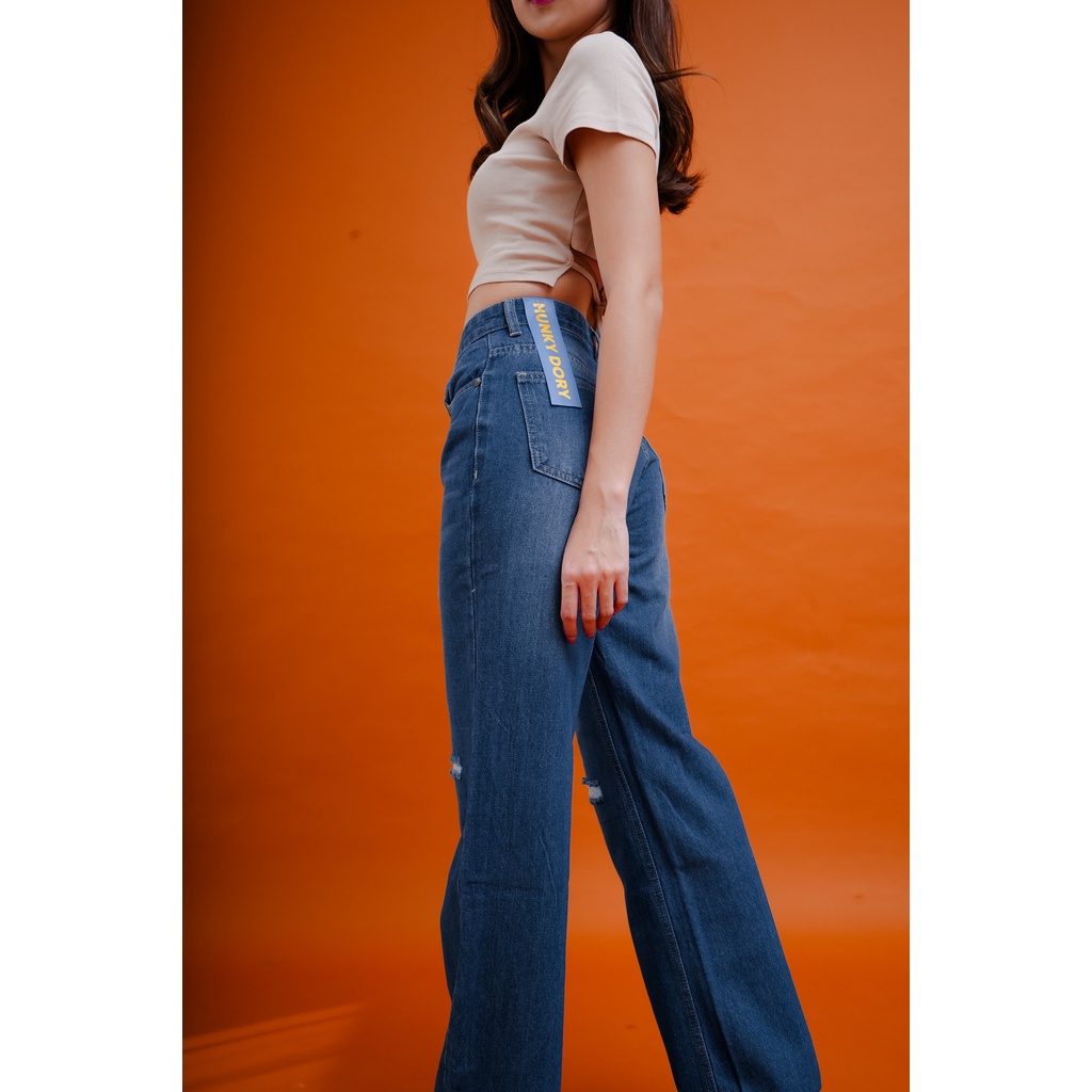 GOJINIEJEANS - Highwaist 90's Hunky Dory - 4724 - HUNKY DORY