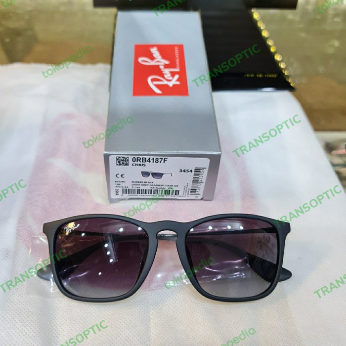 SUNGLASSES RAYBAN CHRIS RB4187F 622/8G 3N 54-18-145 ORIGINAL