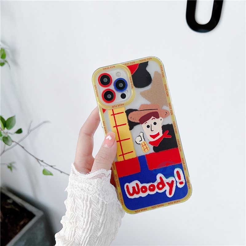 Casing TPU Redmi Note 11S 11 Pro 10C 10A 9C 9T 9A 10 5G 10S 8 8 Pro 7 Poco M3 X3 Pro NFC Motif Toy Story