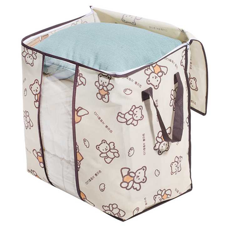 Kantong Laundry Penyimpan Selimut Handuk Murah / Kantong Organizer Penyimpanan Pakaian Fabric Storage Box