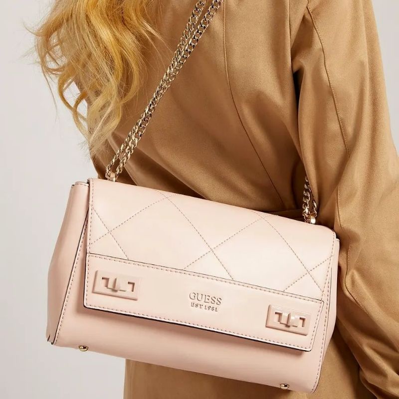 10.10 SALE | GUESSS Katey Flap Shoulder Bag