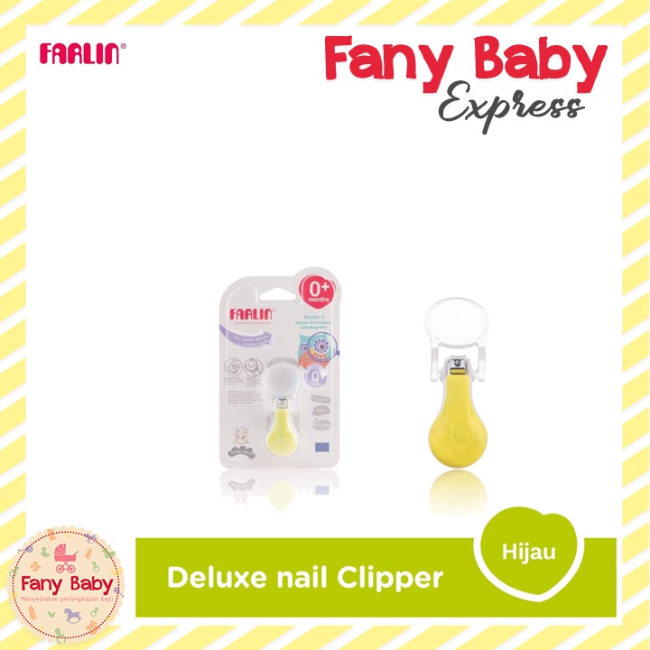 FARLIN DELUXE NAIL CLIPPER WITH MAGNIFIER