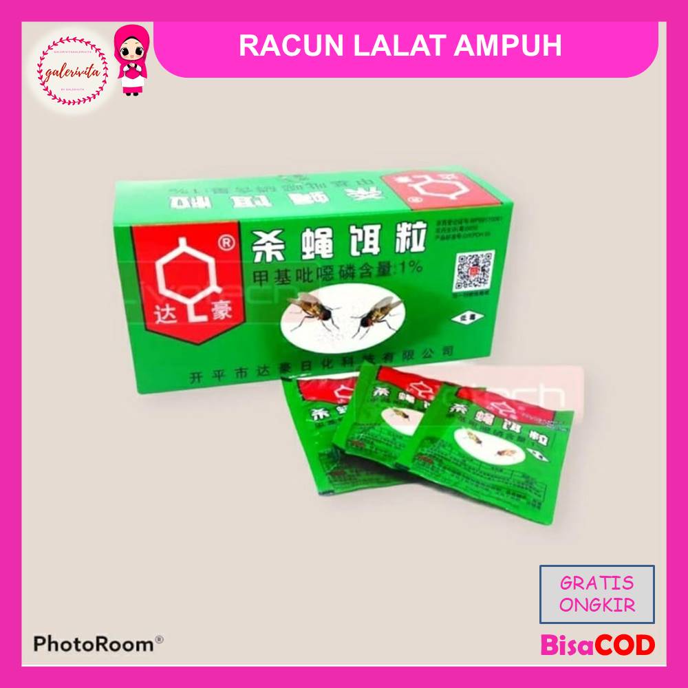 Racun Lalat Ampuh / Obat Pembasmi Lalat Original / Obat Umpan Lalat / Anti Lalat Perangkap Lalat