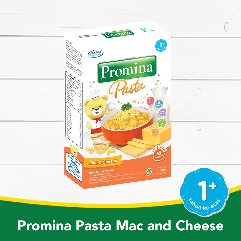 PROMINA Pasta Makanan Bayi Bergizi Bertekstur Lembut Usia 1+ Tahun