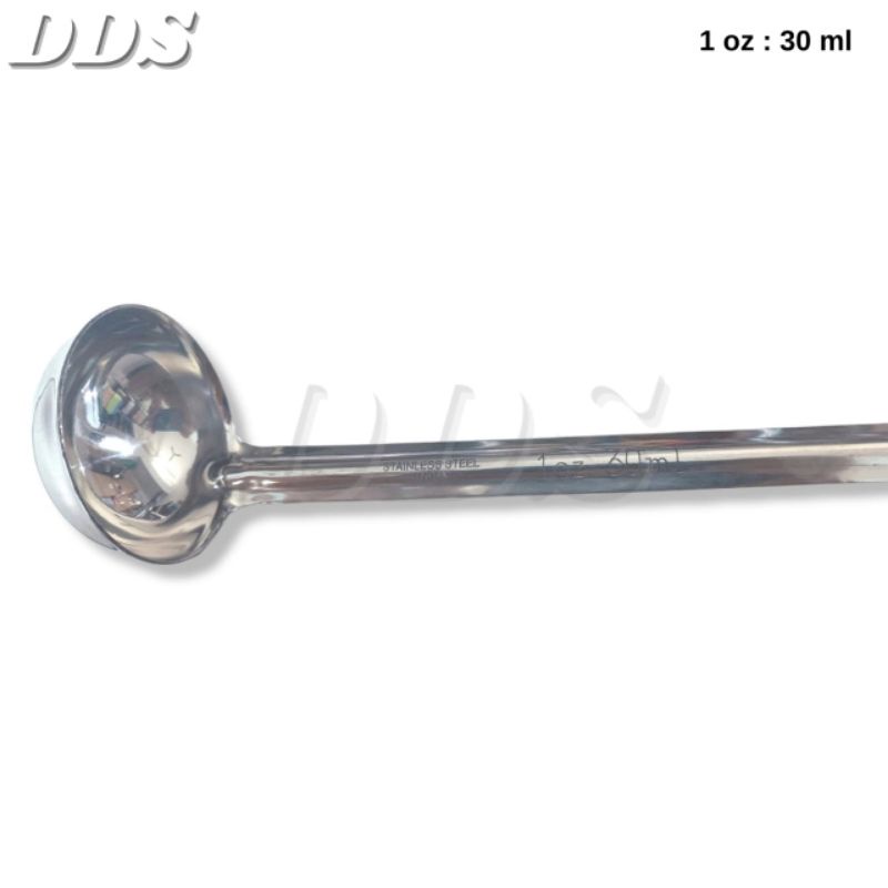 hgf Irus Soup Ladle Centong Gula Cair Sirup Kuah Baso Stainless 30 cc