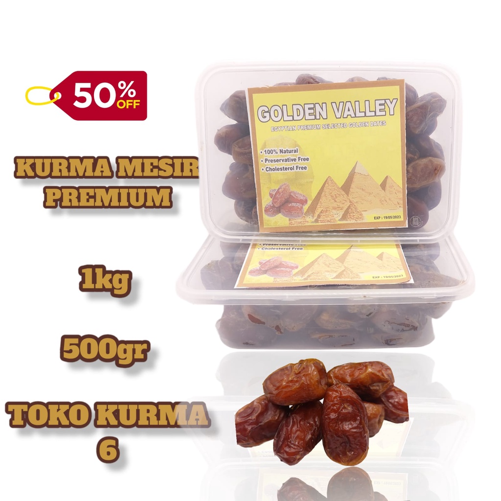 

Kurma madu mesir super 1kg [ KEMASAN BOK MIKA ]