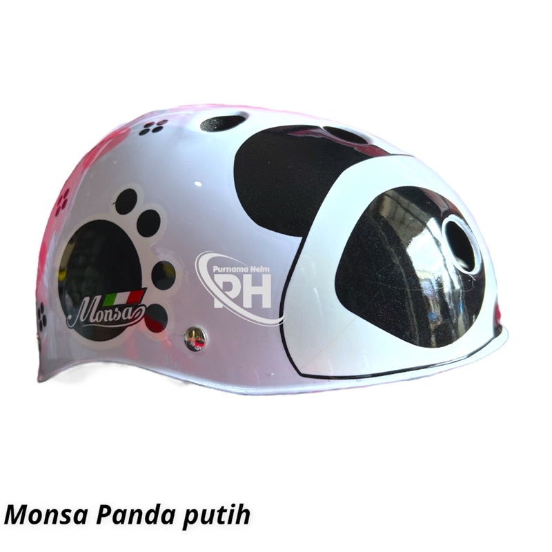 HELM SEPEDA GOWES MONSA POLOS, STOK SELALU READY