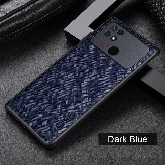 XIAOMI POCO C40 SOFT CASE CANVAS CROSS PATTERN