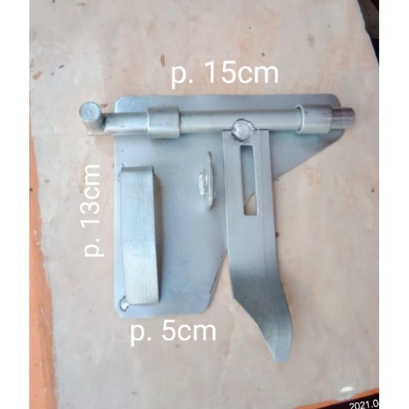 SLOT SAMPING PINTU PAGAR, Grendel pagar