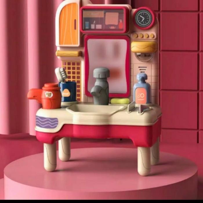 Toys Mainan Anak Simulasi Wastafel Cuci Tangan Unik