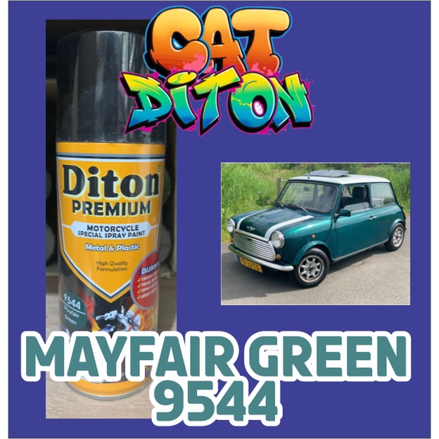 Cat Pilox Diton Premium Mayfair Green 9544 Hijau Gelap Tua Metalik