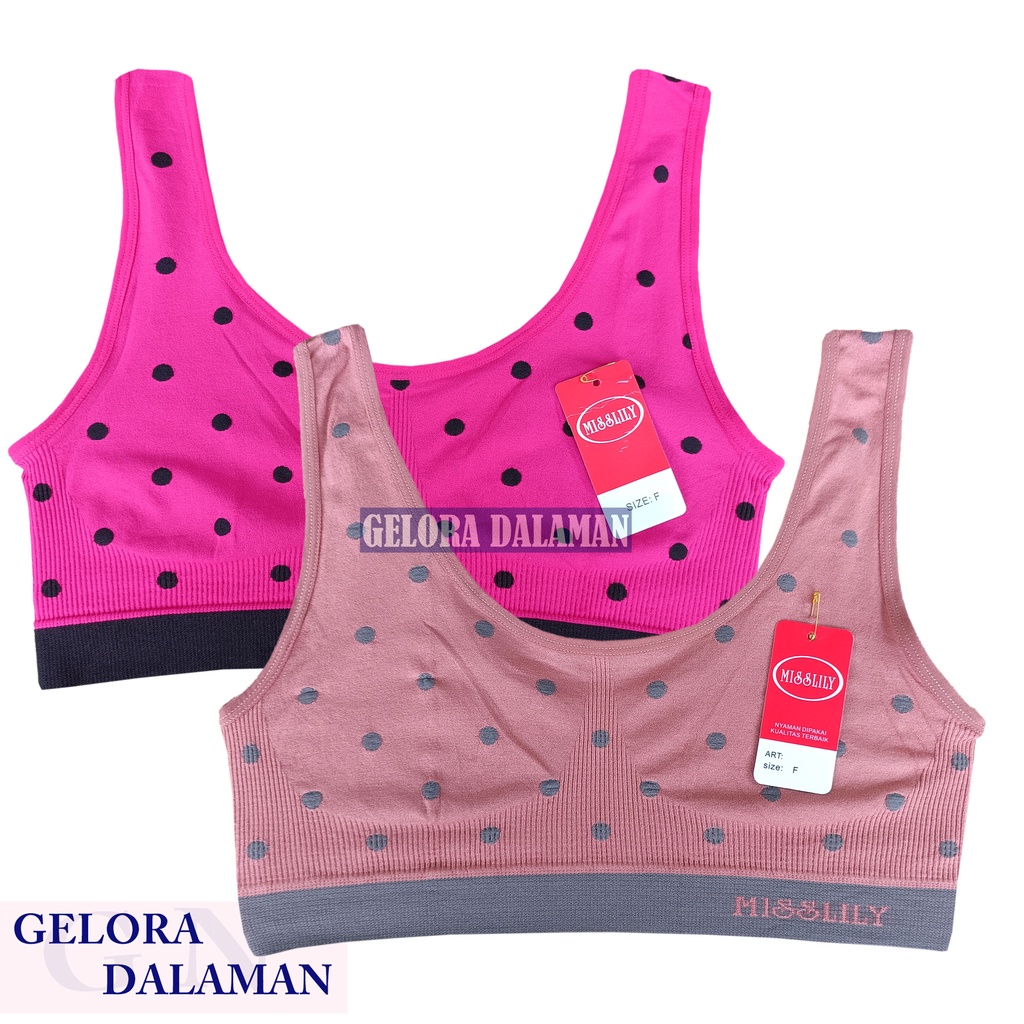 1Pcs Miniset Rajut Motif Pulkadot