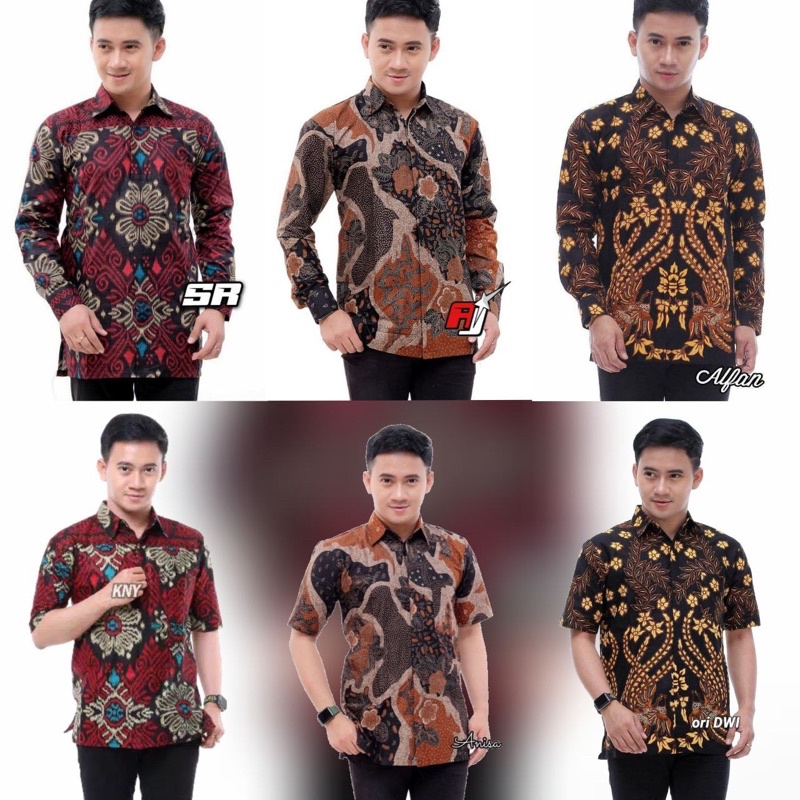 KEMEJA BATIK PRIA BAJU BATIK SRAGAM MANTENAN BATIK KHUSUS LENDEMANH