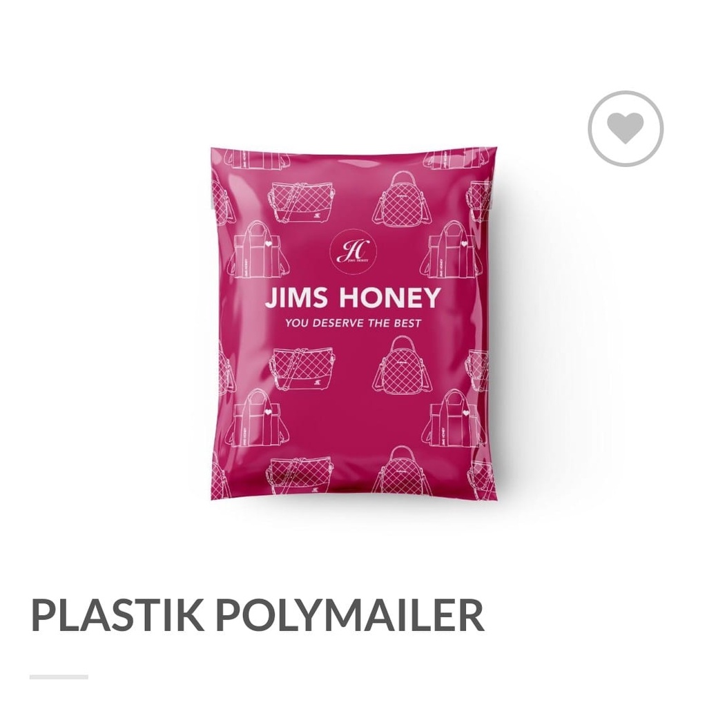 

Jims Honey PLASTIK POLYMAILER - plastik packing JH