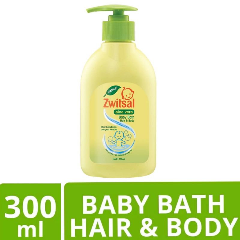 Jual ZWITSAL Baby Bath Hair And Body Aloe Vera 2In1 300 Ml Shopee