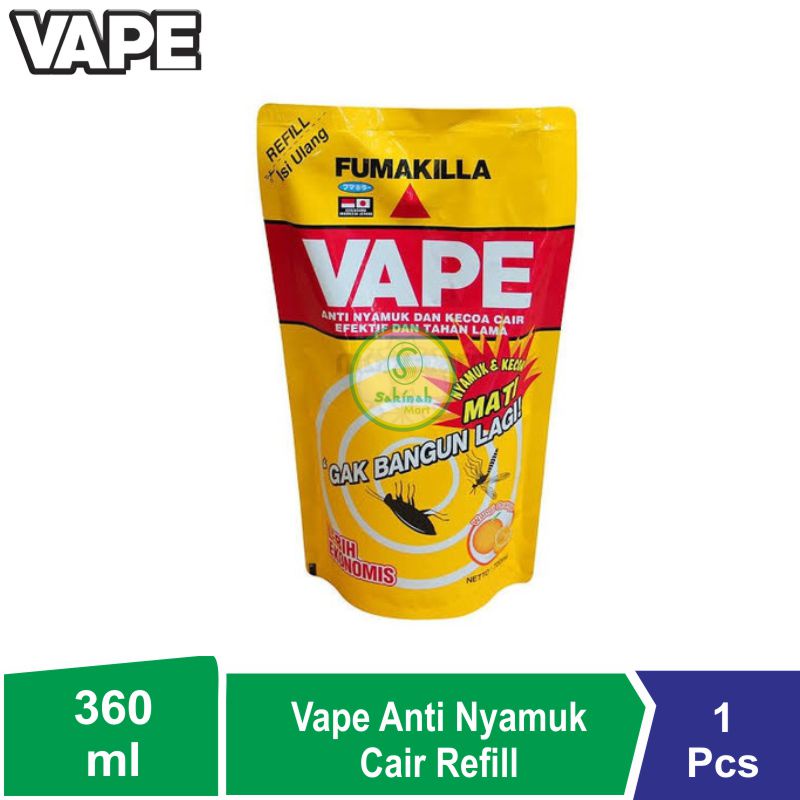 Fumakilla Vape Cairan Anti Nyamuk Refill 175/360/720 ML