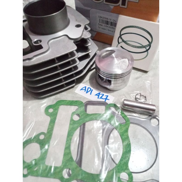 BLOK SEHER BORING SET BORE UP JUPITER Z 55,25 MM PEN 13 LINER LUAR 58,5 MM YAMAHA JUPITER Z VEGA R N