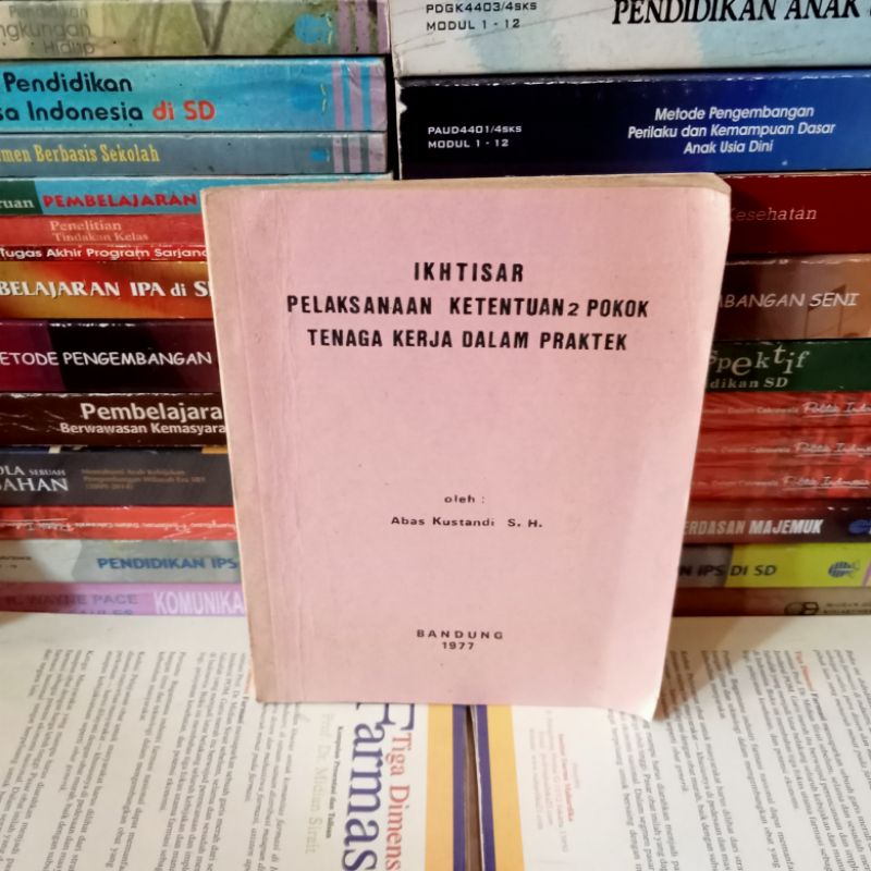 IKHTISAR PELAKSANAAN KETENTUAN² POKOK TENAGA KERJA DALAM PRAKTEK