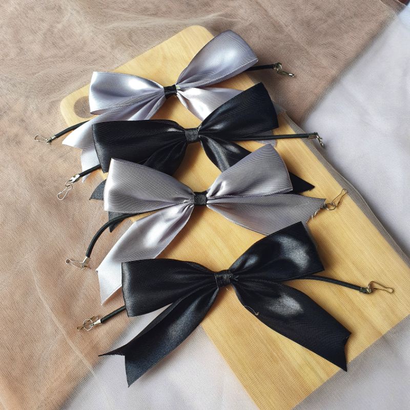 Konektor Masker Mutiara Konektor Masker Bow , Pengait Masker Hijab