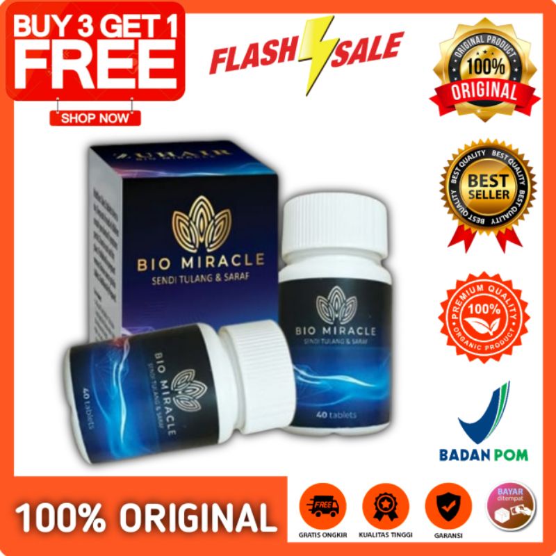 Bio Miracle Asli Original Zeelora Obat Herbal Lambung Asam Urat Nyeri Sendi Tulang Saraf