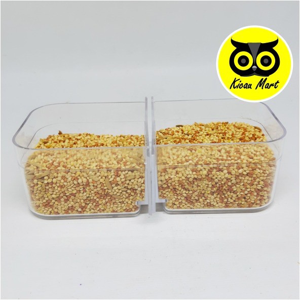 CEPUK POX ELITE SONG WADAH TEMPAT PAKAN MAKANAN MINUM BURUNG TERNAK LOVEBIRD KUCING HAMSTER VTSLPKS1