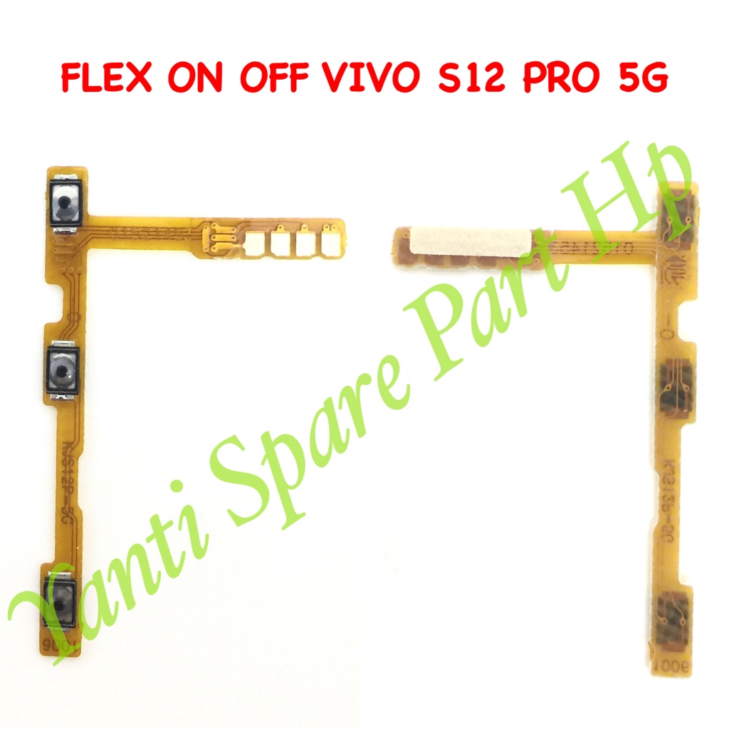 Flexible On Off Vivo S12 Pro 5G Original Terlaris New