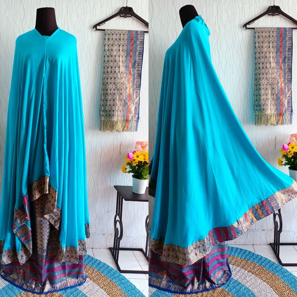 Mukena Songket Dewasa/Mukena Dan sajadah