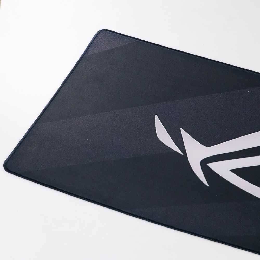 Mouse Pad Gaming XL Desk Mat Logo ROG 40 x 80 cm Bahan Soft, Anti Slip