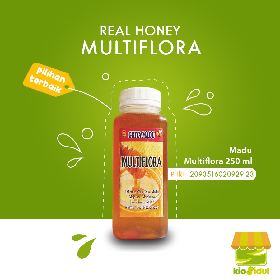 

Madu Asli / Madu Murni Madu Multiflora 250 ml