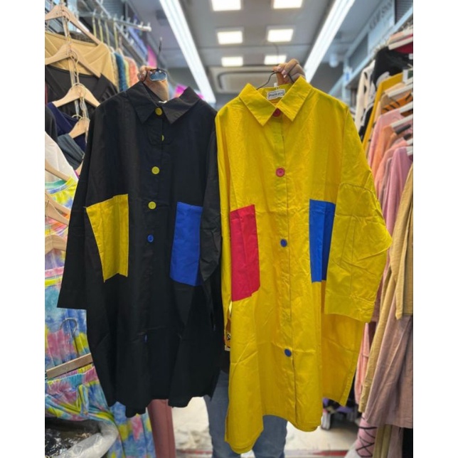 tunik iymel phankarat au bkk / tunik pocket  jumbo LD130 / tunik ashanty / baju angelina sondakh