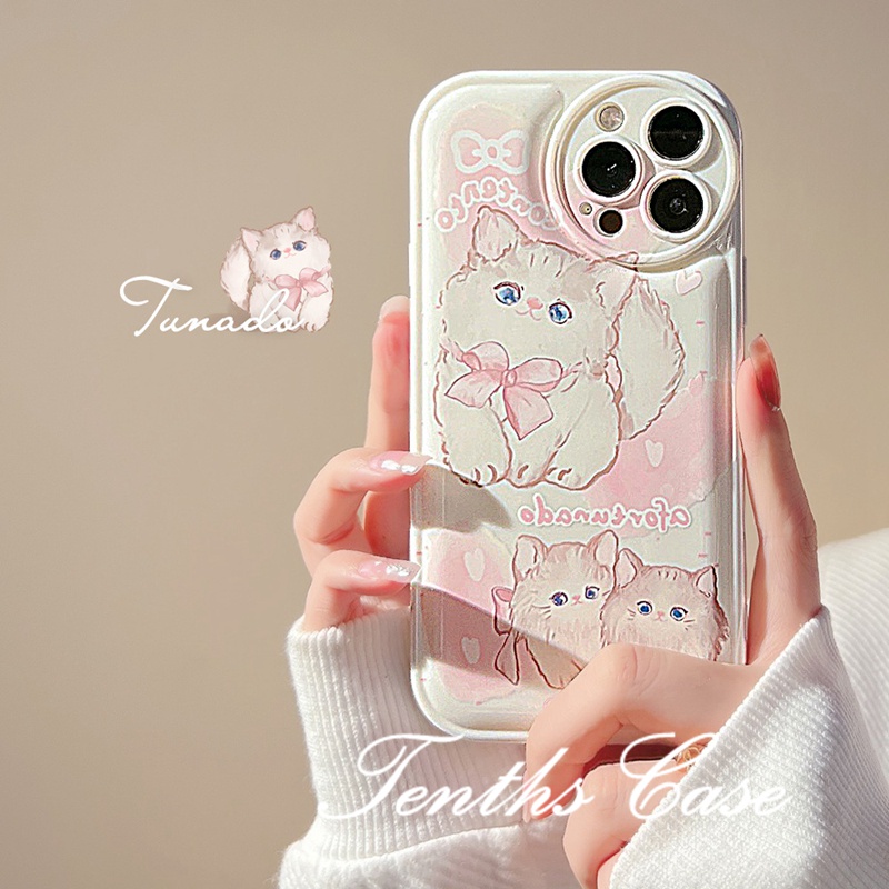 Redmi 12C 10C 10A 10 9 9A 9C 9T Note 12 11 Pro+ 11s 11 10s 10 9s 9 8 Pro Poco X4Pro X3 Pro X3NFC M3 M4 F3 Mi11 Lite 10TPro Soft Case Desain Pita Pink Untuk