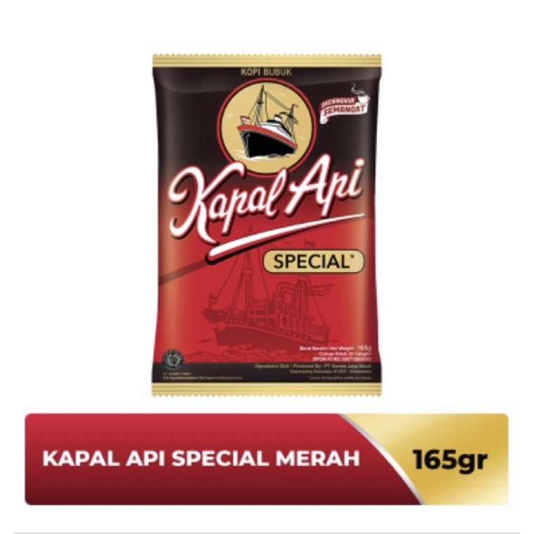 

KAPAL API KOPI BUBUK INSTAN SPECIAL 165 g