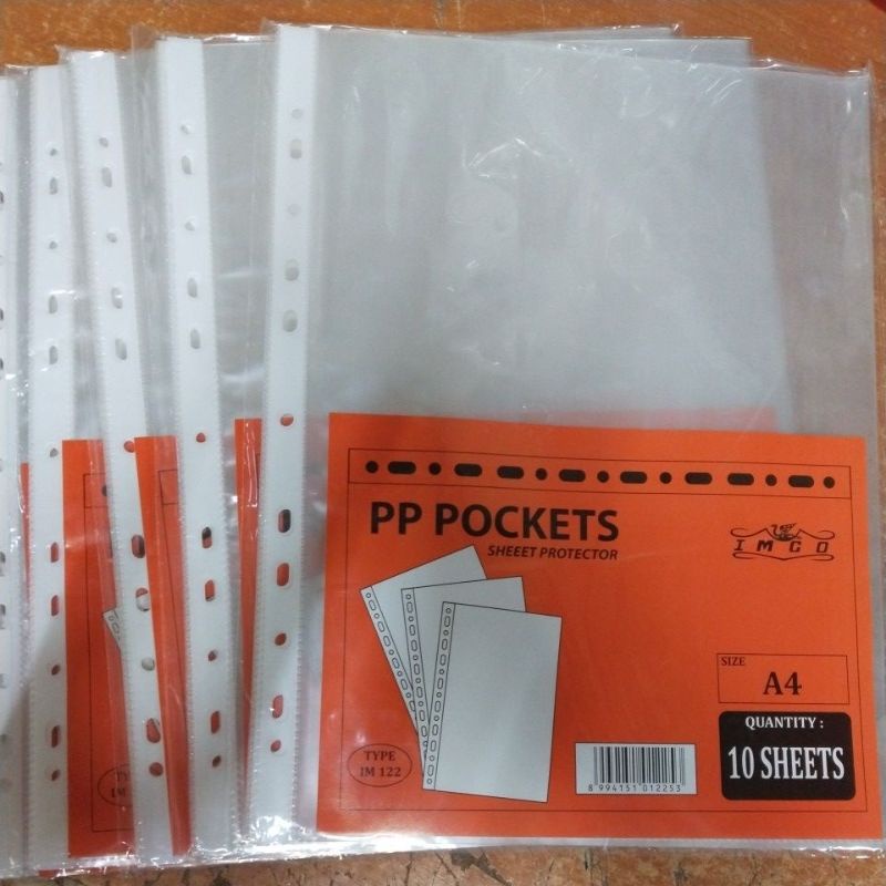 

PP Pocket A4/ Sheet Protector A4 type IM 122 merk IMCO