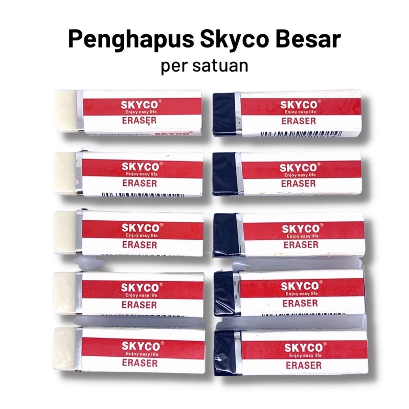 

Penghapus SKYCO BESAR PANJANG PER PCS