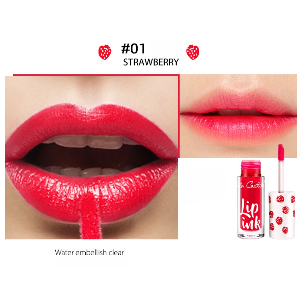 Lip Cream Matte 3 Warna Lipstick Cair Tahan Lama Anti Air Lip Tint Membuat Bibir Menjadi Pink Alami SA005