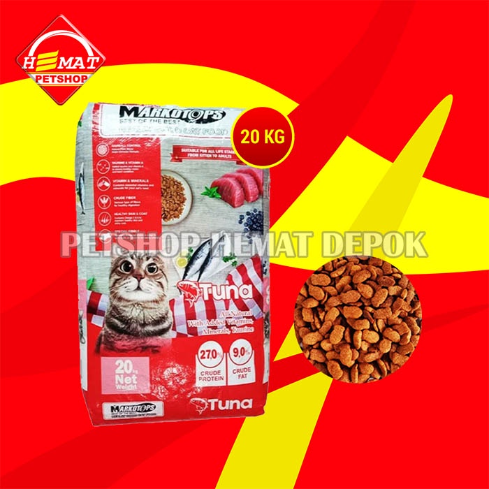 Makanan Kucing Markotops 20 Kg cat food markotop 20kg