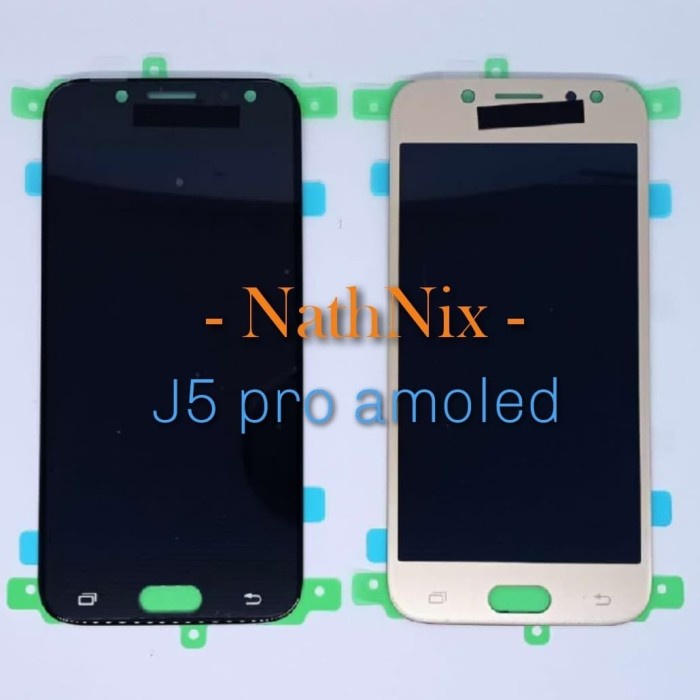 {SuheStore} LCD SAMSUNG J5 PRO / J530 AMOLED TOUCHSCREEN FULLSET ORI OEM - Gold Berkualitas