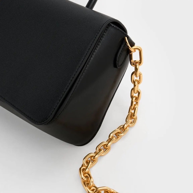 Tas Bahu Wanita C Evis Elongated Handle Trapeze