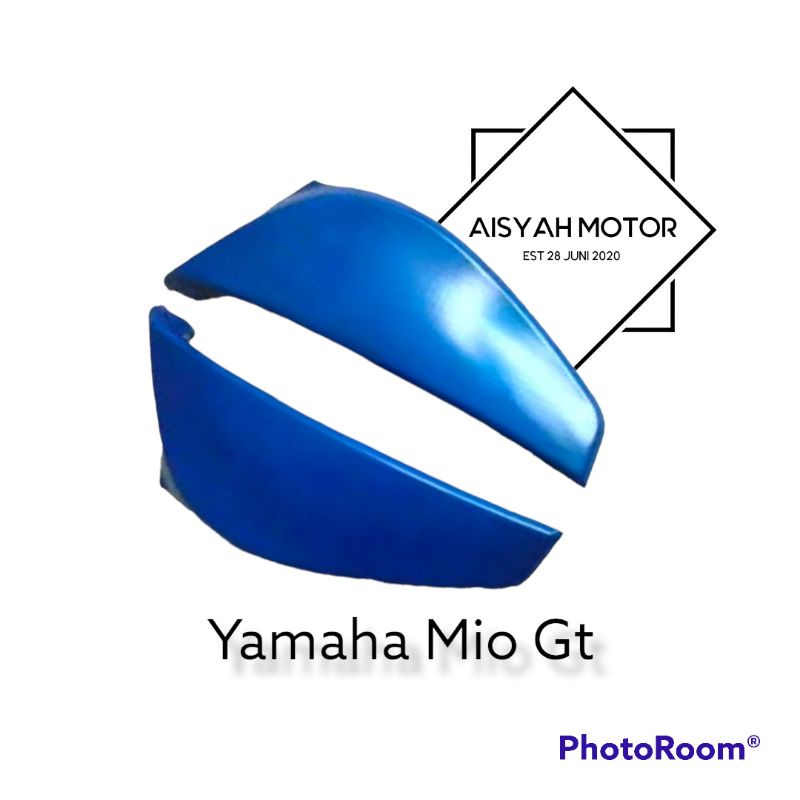 Bodi Halus Yamaha Mio GT Warna Biru Putih